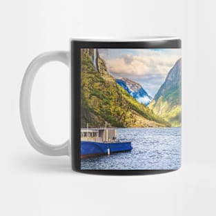 Sightseeing on The Næroyfjord Mug